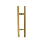 Kahe Cam Kapı Kolu 60x30 Gold KH 101 G