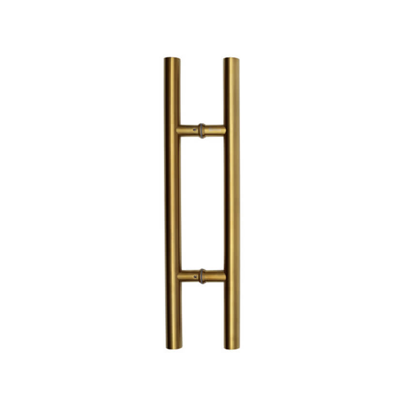 116-1.jpg Kahe Cam Kapı Kolu 60x30 Gold KH 101 G - Görsel 1