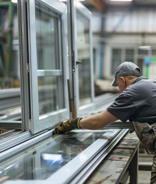 Factory for aluminum and windows and doors products